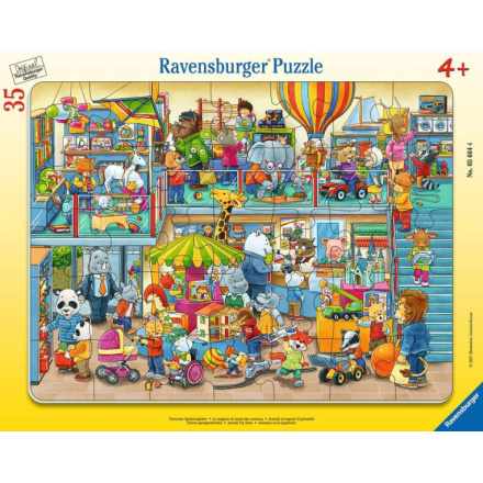 RAVENSBURGER Puzzle Zvířecí hračkářství 35 dílků 151908