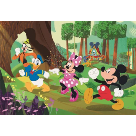 CLEMENTONI Puzzle Mickey a přátelé MAXI 104 dílků 151986