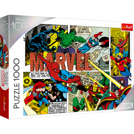 TREFL Puzzle Disney 100 let: Neporazitelní Avengers 1000 dílků 152059