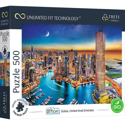 TREFL Puzzle UFT Cityscape: Dubai, Spojené arabské emiráty 500 dílků 152106