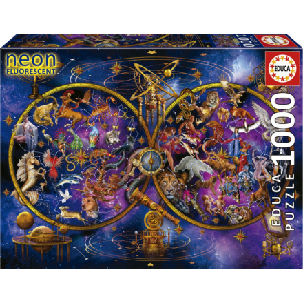 EDUCA Svítící puzzle Souhvězdí 1000 dílků 152243