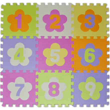 Pěnové puzzle Čísla (28x28) 152251