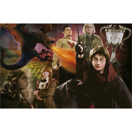 EDUCA Miniaturní puzzle Harry Potter 1000 dílků 152262