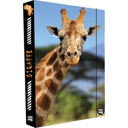 OXYBAG Box na sešity A4 Jumbo Žirafa 152301