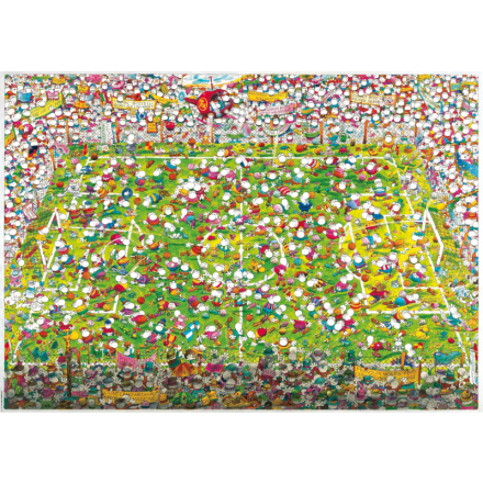 HEYE Puzzle Bláznivý fotbal 4000 dílků 1526