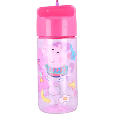 STOR Láhev na pití Tritan Prasátko Peppa 430 ml 152663