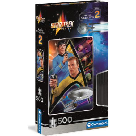 CLEMENTONI Puzzle Star Trek: Kirk a Spock 500 dílků 152734