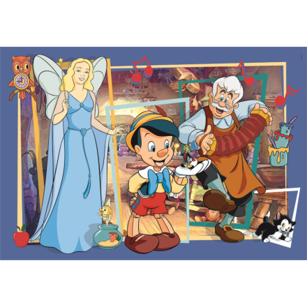 CLEMENTONI Puzzle Disney: Pinocchio 104 dílků 152773