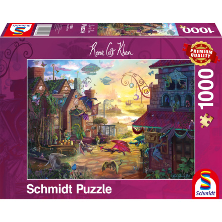 SCHMIDT Puzzle Dračí pošta 1000 dílků 153312