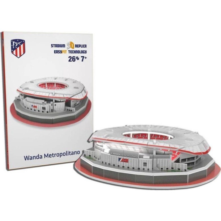 STADIUM 3D REPLICA 3D puzzle Stadion Wanda Metropolitano - FC Atletico Madrid MINI 26 dílků 153746