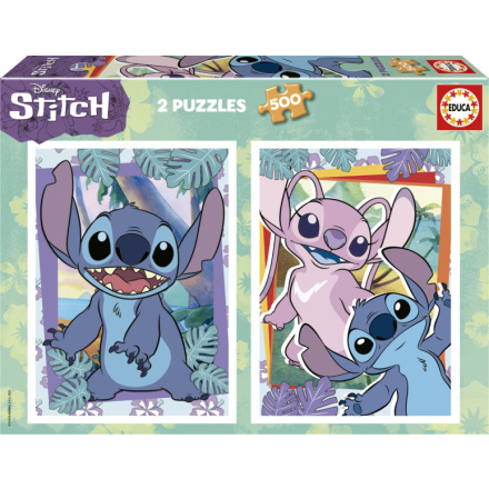 EDUCA Puzzle Stitch 2x500 dílků 155047