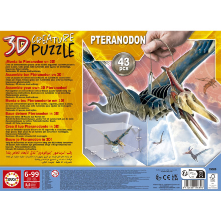 EDUCA 3D puzzle Pteranodon 43 dílků 155128