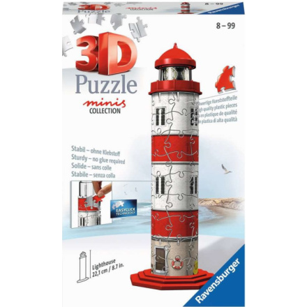 RAVENSBURGER 3D puzzle Mini Maják 54 dílků 155206
