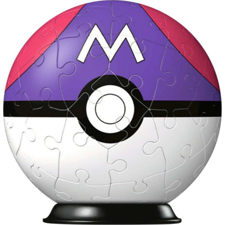 RAVENSBURGER 3D Puzzleball Pokémon: Masterball 54 dílků 155217