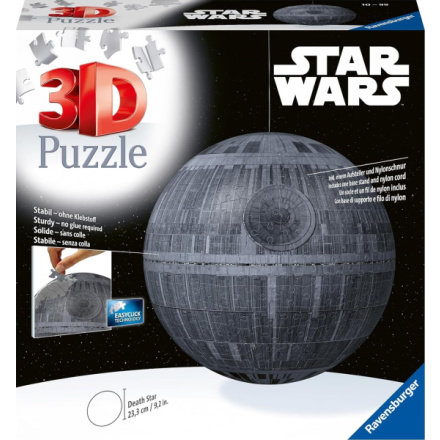 RAVENSBURGER 3D Puzzleball Star Wars: Hvězda smrti 543 dílků 155219