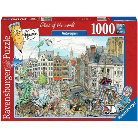 RAVENSBURGER Puzzle Města světa: Antverpy 1000 dílků 155224