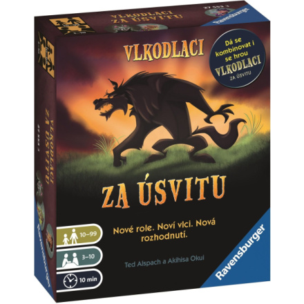 RAVENSBURGER Karetní hra Vlkodlaci za úsvitu 155357