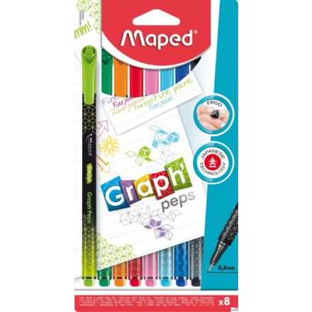 MAPED Liner Graph´Peps Premium 8ks 155425