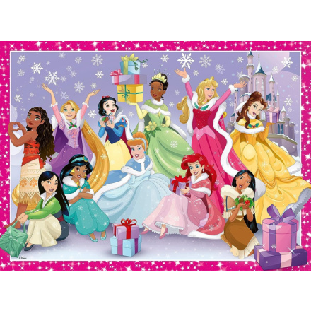 RAVENSBURGER Puzzle Disney princezny: O Vánocích XXL 200 dílků 155439