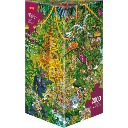 HEYE Puzzle Hluboká džungle 2000 dílků 155613