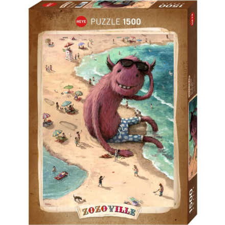 HEYE Puzzle Zozoville: Lážo Plážo 1500 dílků 155655