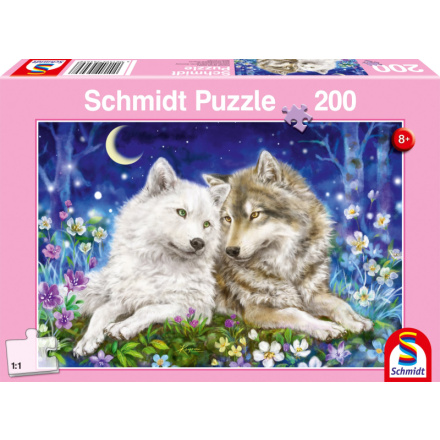 SCHMIDT Puzzle Huňatí vlci 200 dílků 156127