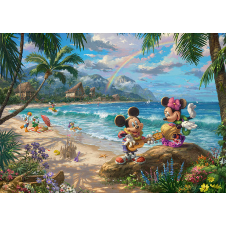 SCHMIDT Puzzle Minnie a Mickey na Hawaii 1000 dílků 156143