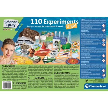 CLEMENTONI Science&Play: 110 vědeckých experimentů 156166