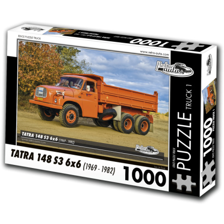 RETRO-AUTA Puzzle TRUCK č.1 Tatra 148 S3 6x6 (1969-1982) 1000 dílků 156188