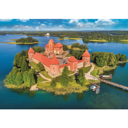 TREFL Puzzle Hrad Trakai, Litva 1000 dílků 156260