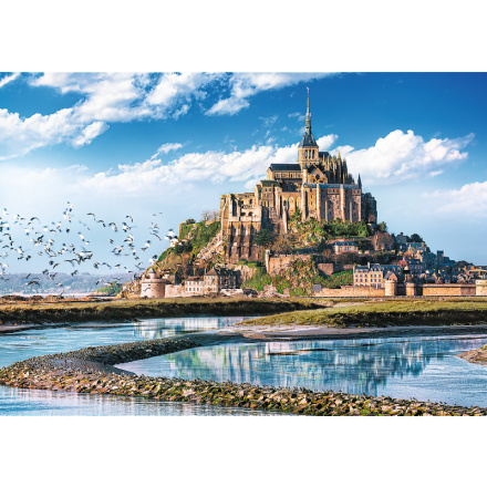 TREFL Puzzle Mont Saint Michel 1000 dílků 156275