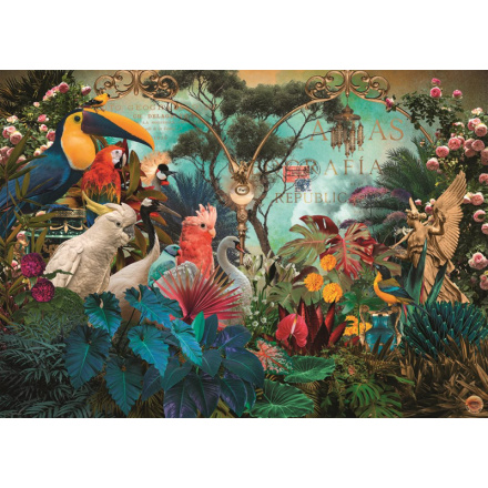 HEYE Puzzle Fauna Fantasies: Ptačí rozmanitost 1000 dílků 157337