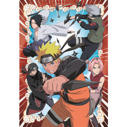 CLEMENTONI Puzzle Naruto: Do akce 1000 dílků 158274