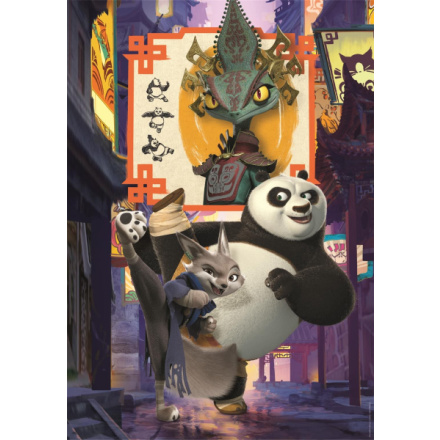 CLEMENTONI Puzzle Kung Fu Panda 4, 104 dílků 158378