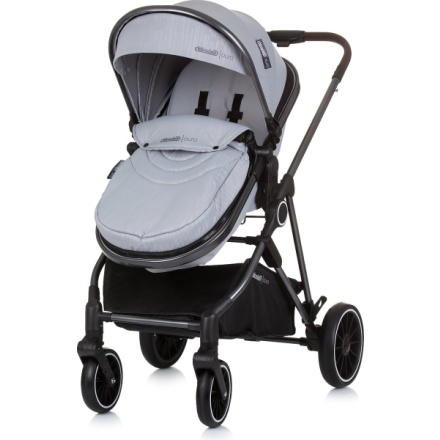 CHIPOLINO Kočárek kombinovaný Aura 2v1 Ash Grey 159238 , 2024