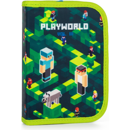 OXYBAG Školní penál jednopatrový Playworld Vol. III. 159248