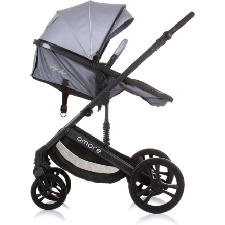 CHIPOLINO Kočárek kombinovaný Amore 2v1 Ash Grey 159257 , 2024