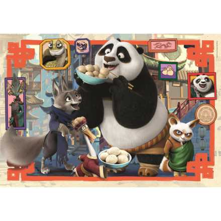 CLEMENTONI Puzzle Kung Fu Panda MAXI 24 dílků 159462