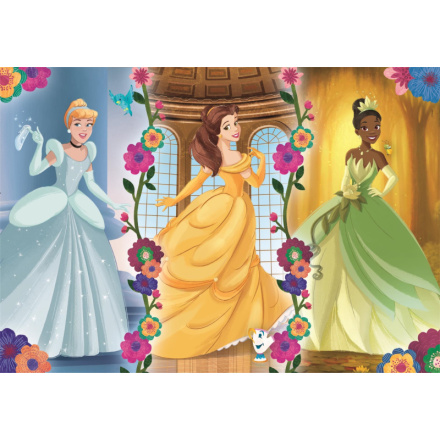 CLEMENTONI Puzzle Disney princezny 104 dílků 159480