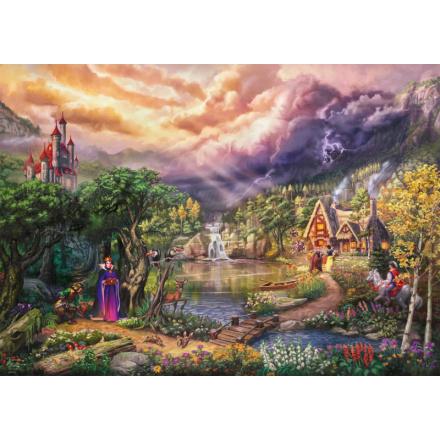 SCHMIDT Puzzle Disney: Sněhurka a královna 1000 dílků 159554