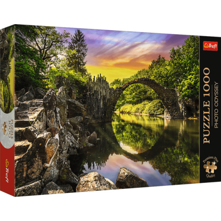 TREFL Puzzle Premium Plus Photo Odyssey: Rakotzův most v Kromlau 1000 dílků 159678