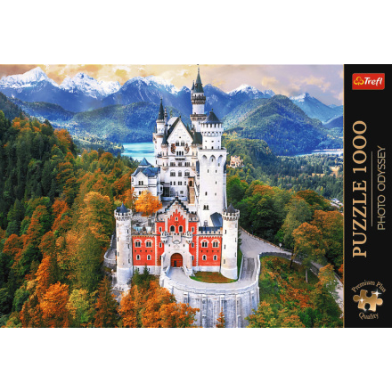 TREFL Puzzle Premium Plus Photo Odyssey: Zámek Neuschwanstein 1000 dílků 159680