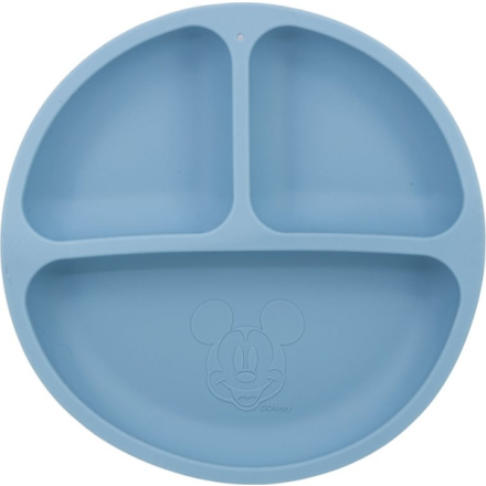 STOR Silikonový talířek Mickey Mouse 159790 (20,5 x 19,5 x 3 cm)