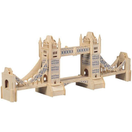WOODEN TOY , WCK 3D puzzle Tower Bridge 2039