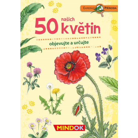 MINDOK Expedice příroda: 50 našich květin 25200