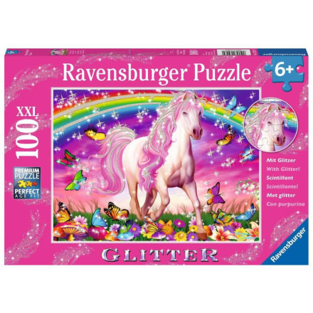 RAVENSBURGER Třpytivé puzzle Kůň ve snu XXL 100 dílků 3006