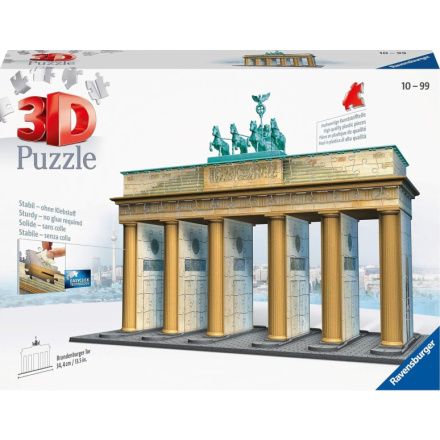 RAVENSBURGER 3D puzzle Braniborská brána, Berlín 356 dílků 3789