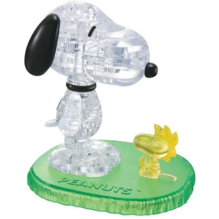 HCM KINZEL 3D Crystal puzzle Snoopy a Woodstock 41 dílků 6596