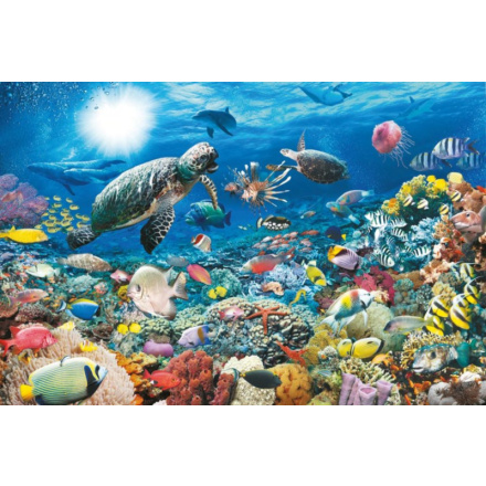 RAVENSBURGER Puzzle Život na korálovém útesu 5000 dílků 706
