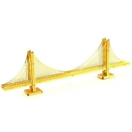 METAL EARTH 3D puzzle Most Golden Gate (zlatý) 15ks, 9662